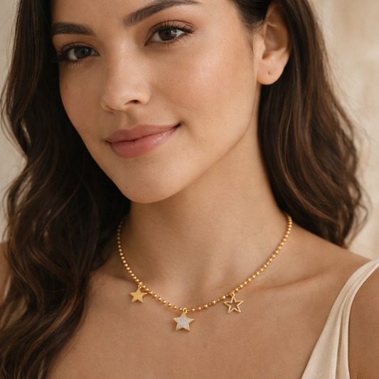 Golden Star Necklace