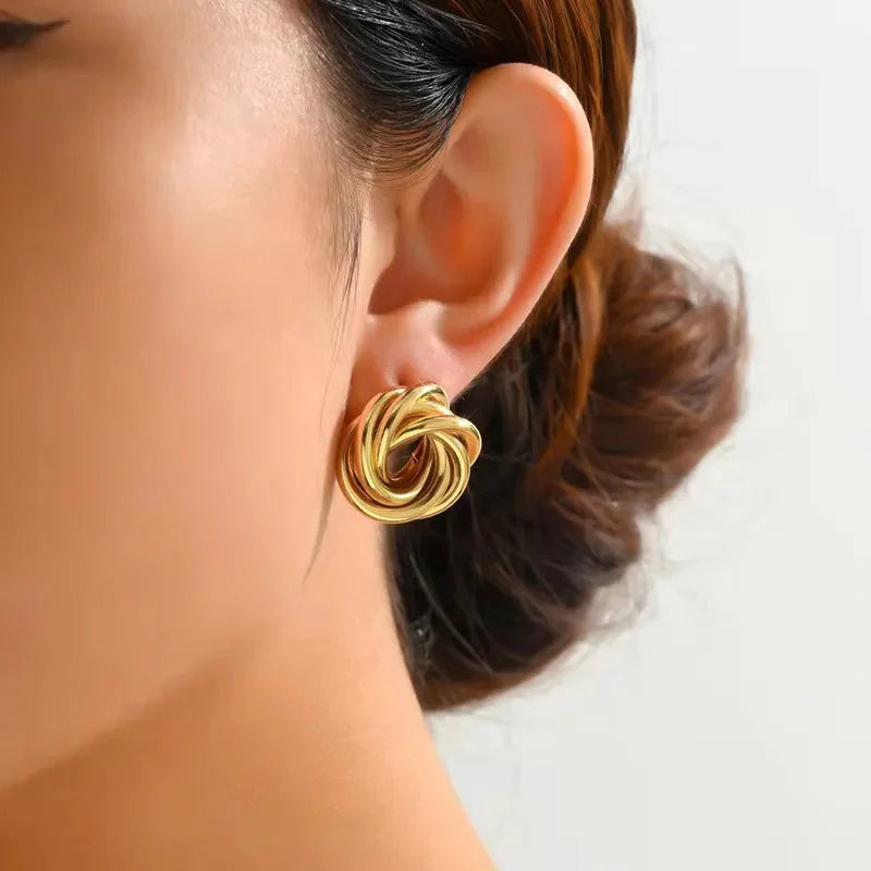 Faschion Retro Circle Earring