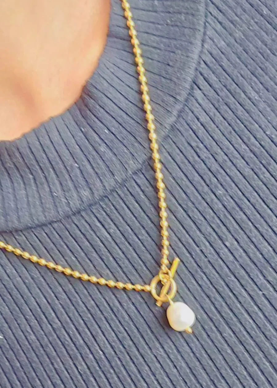 Pearl Gold Necklace