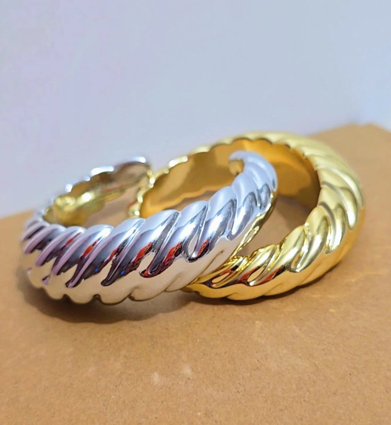 Spiral Bangles Bracelets