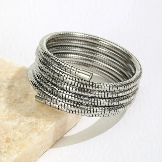Spring Wrap Multilayer Bangle Bracelets