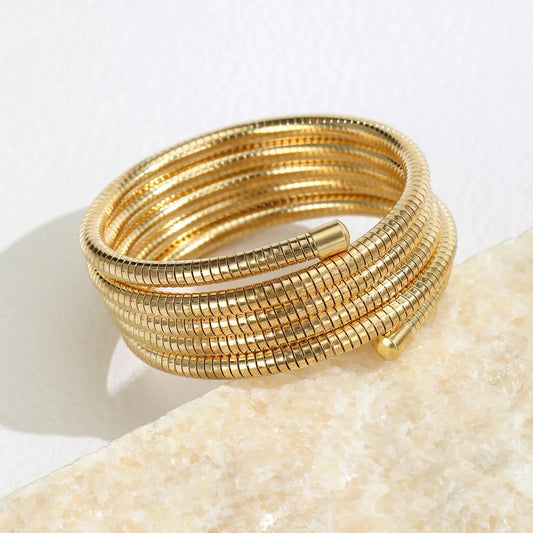 Spring Wrap Multilayer Bangle Bracelets