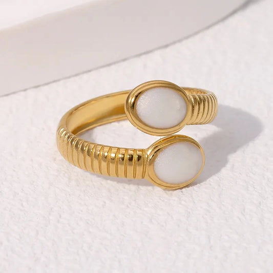 Vintage Double Open Ring